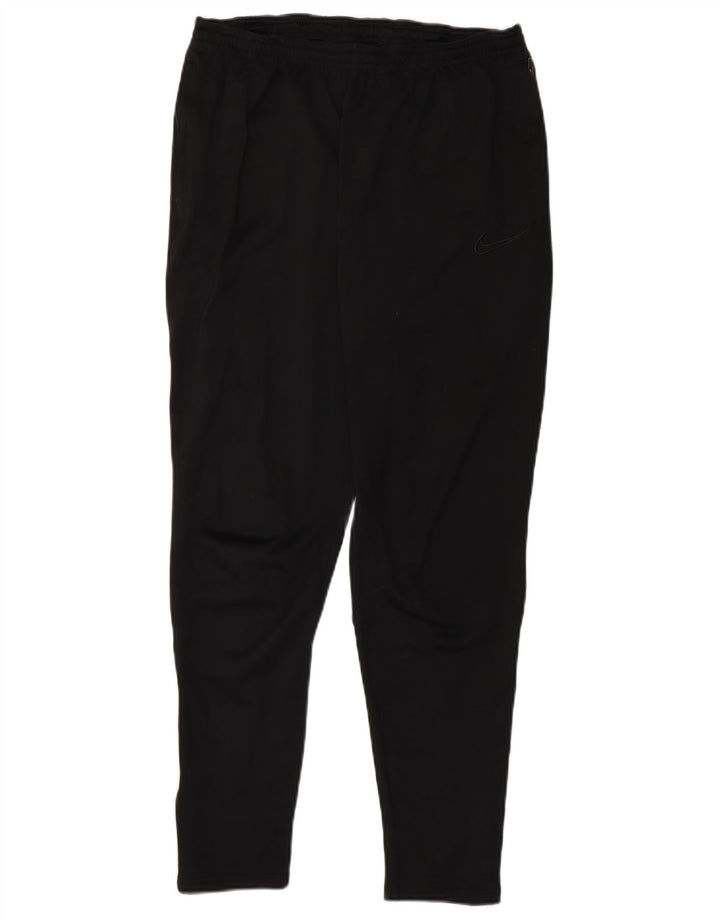 Pantaloni de trening Nike Dri Fit pentru femei UK 14 Poliester negru mare