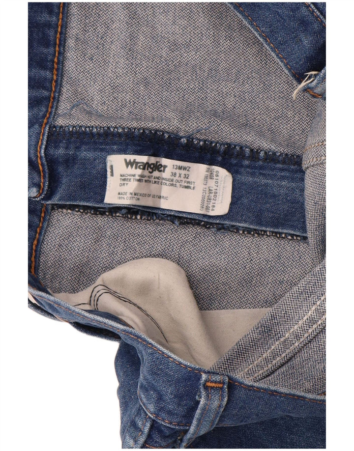 Pantaloni scurți din blugi pentru bărbați WRANGLER W38 XL, bumbac albastru