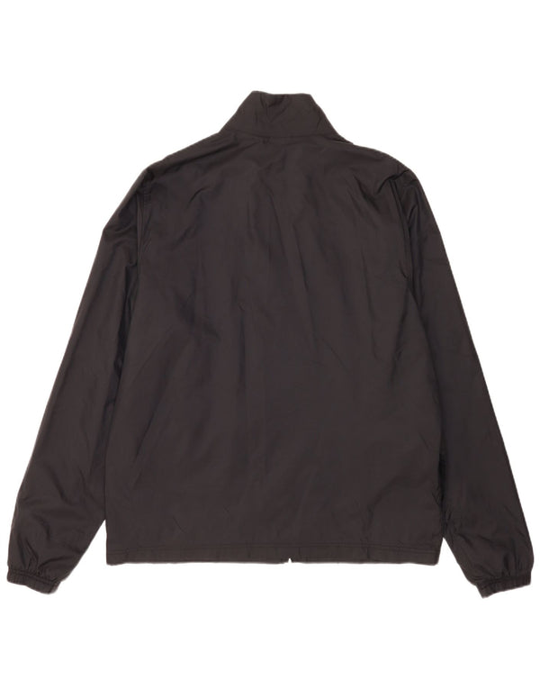 Jachetă de ploaie Nike pentru bărbați UK 40, mare, negru, nailon