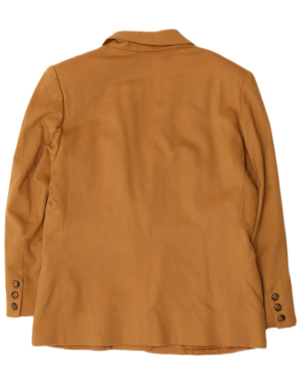 PIACENZA Jachetă cu 3 nasturi pentru femei UK 16 Maro mare