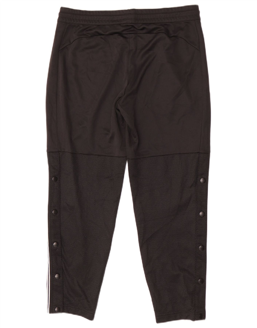 Pantaloni de trening Adidas pentru bărbați, poliester mediu negru