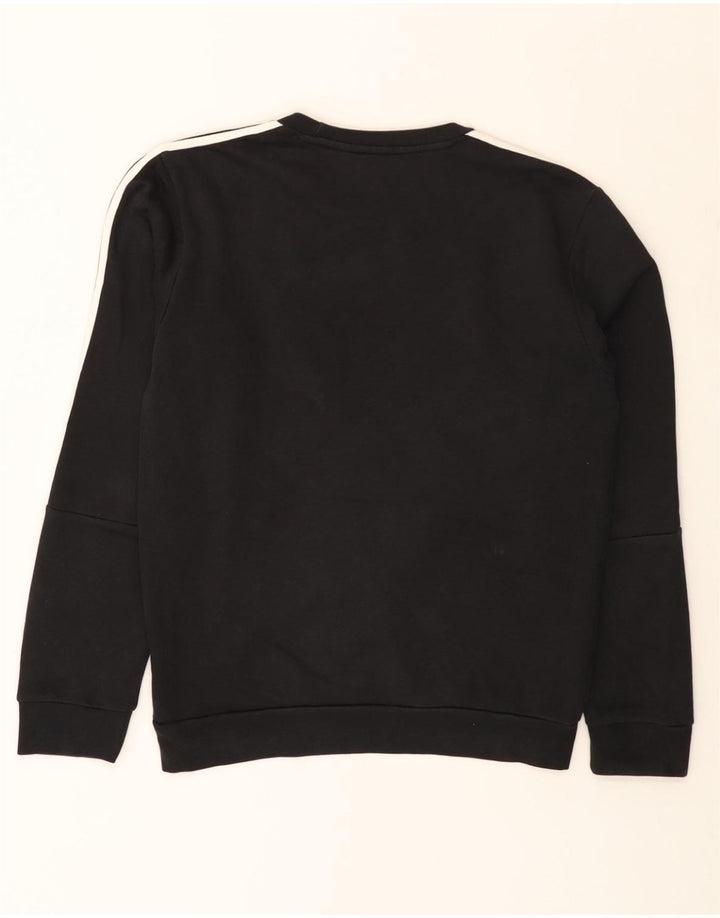 Pulover ADIDAS pentru bărbați, bumbac mic, negru