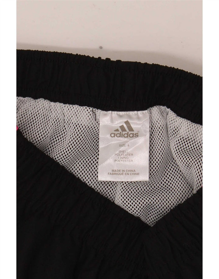 Pantaloni scurți sport Adidas pentru femei UK 8 Small W24 Poliester negru