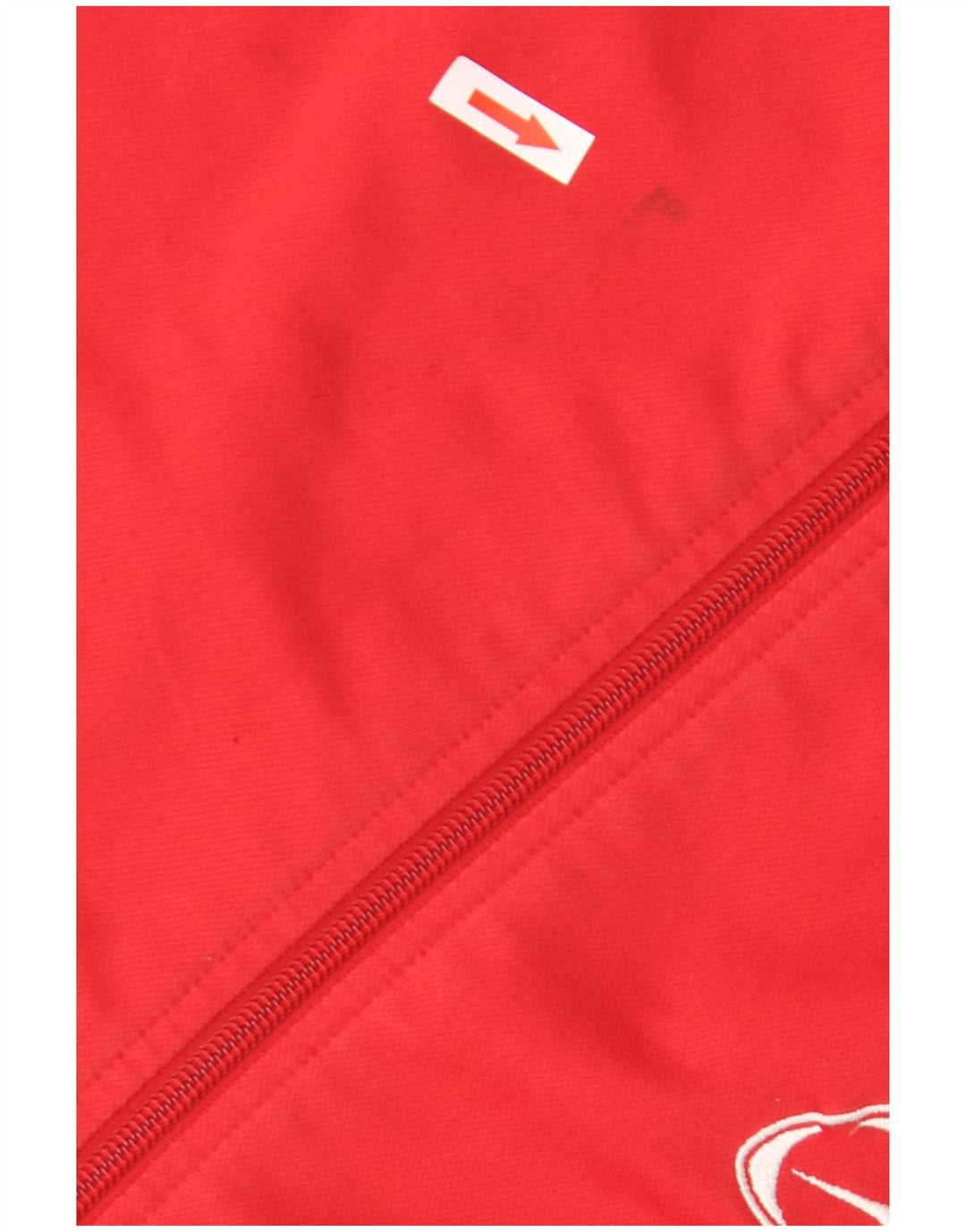 Jachetă de trening pentru bărbați Nike Marea Britanie 35/37 Poliester Colorblock Roșu Mic