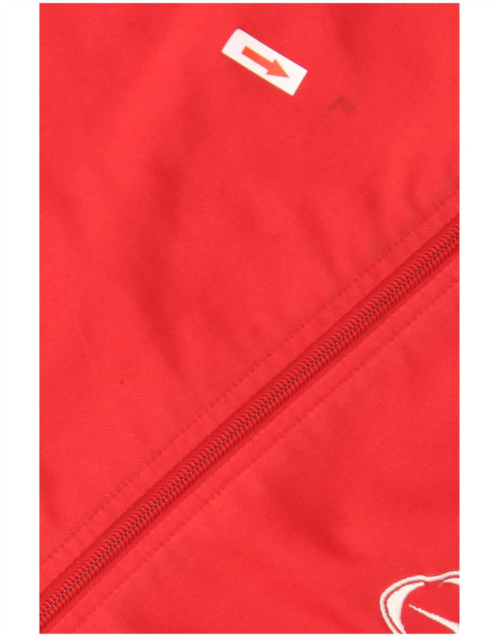 Jachetă de trening pentru bărbați Nike Marea Britanie 35/37 Poliester Colorblock Roșu Mic