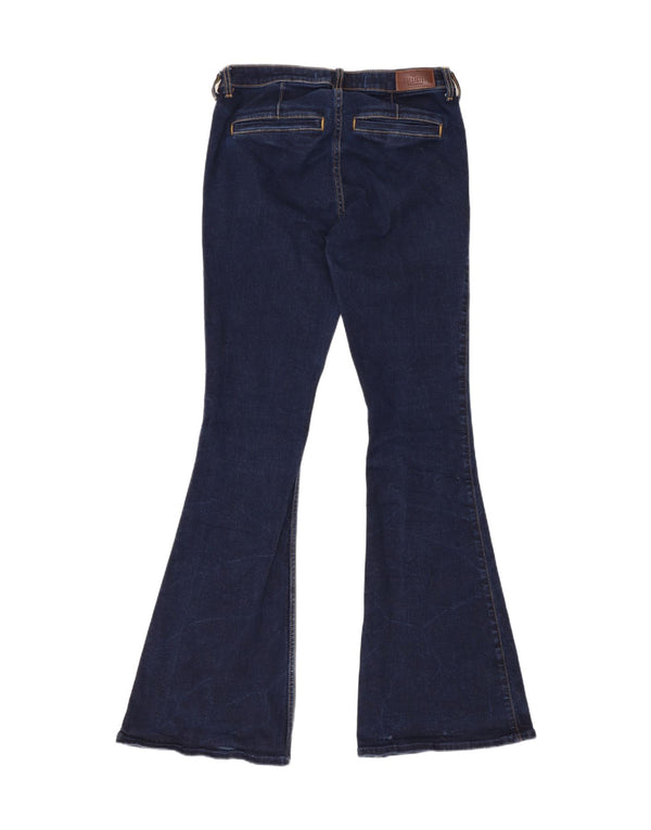 Blugi evazați vintage pentru femei Hollister US 5 Medium W27 L32 Bleumarin