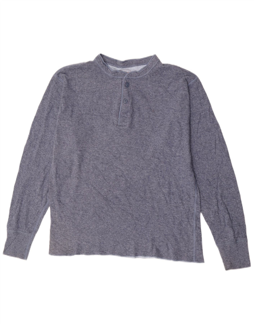 L.L.Bean Top pentru bărbați cu mânecă lungă, mare, albastru, bumbac