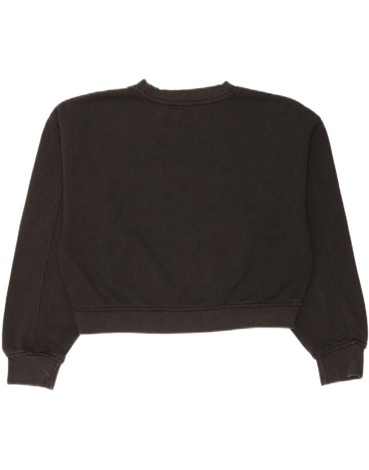 Pulover pentru damă Zara Crop Pulover UK 14 Bumbac mediu negru