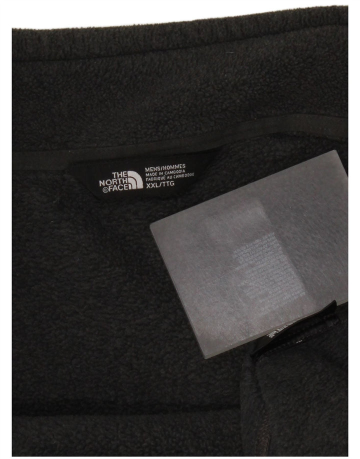 The North Face Mens Liner Fleece Jacket UK 44 2XL Poliester gri