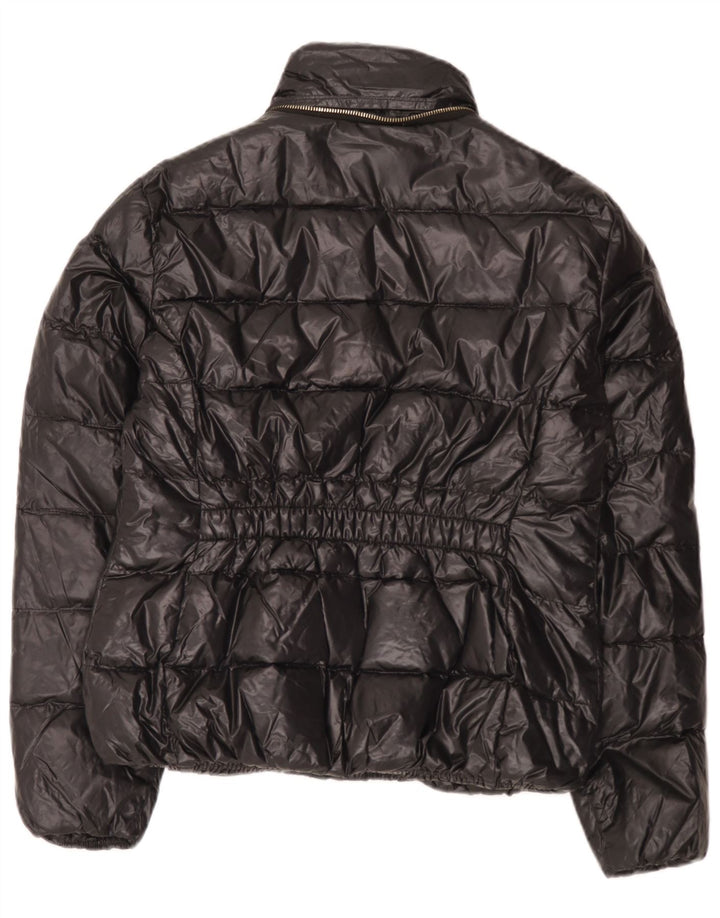 Jachetă căptușită pentru femei Zara UK 14 Large Black