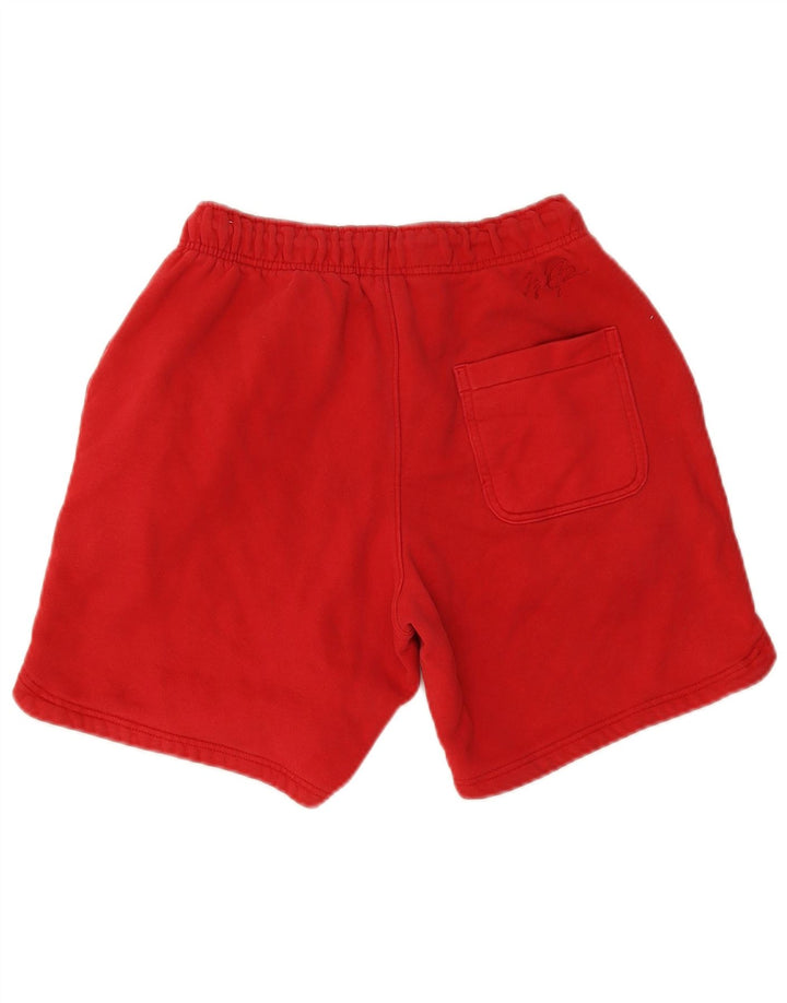 Pantaloni scurti sport Nike pentru bărbați, bumbac roșu mic