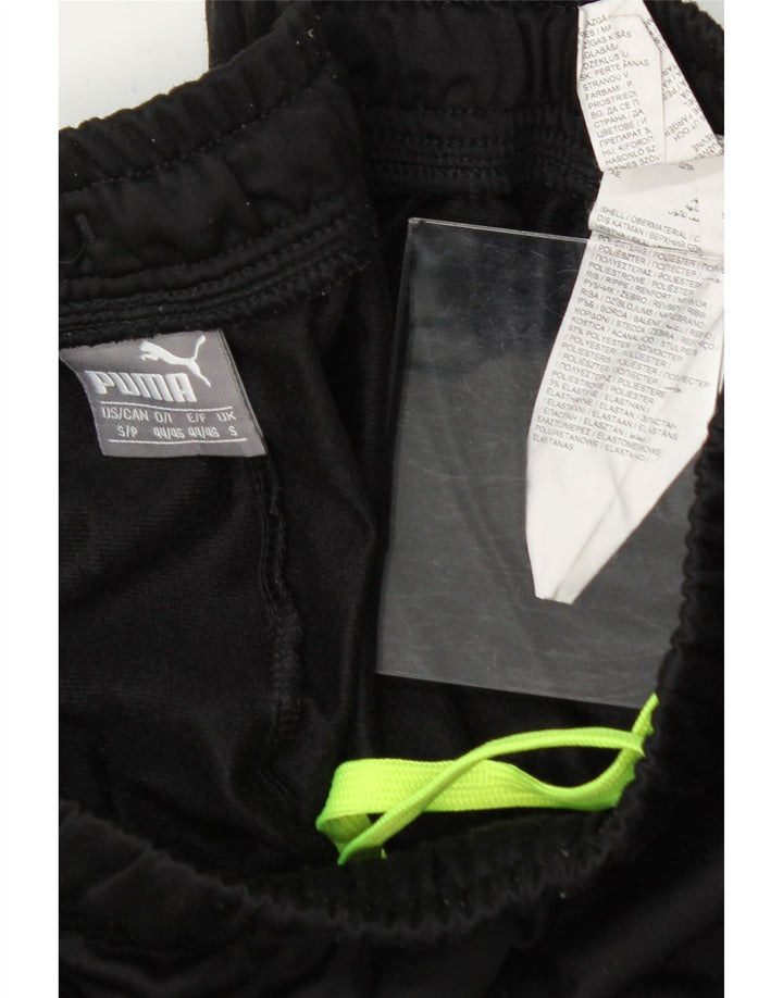 PUMA Mens Tracksuit Trousers Joggers Small Black Polyester Vintage Puma and Second-Hand Puma from Messina Hembry 