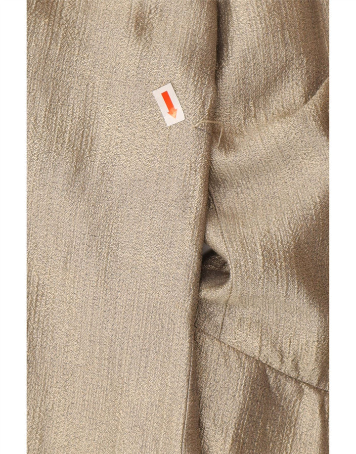 Jachetă ESCADA pentru femei Elements cu paragate cu 1 nasture EU 36 Small Gold