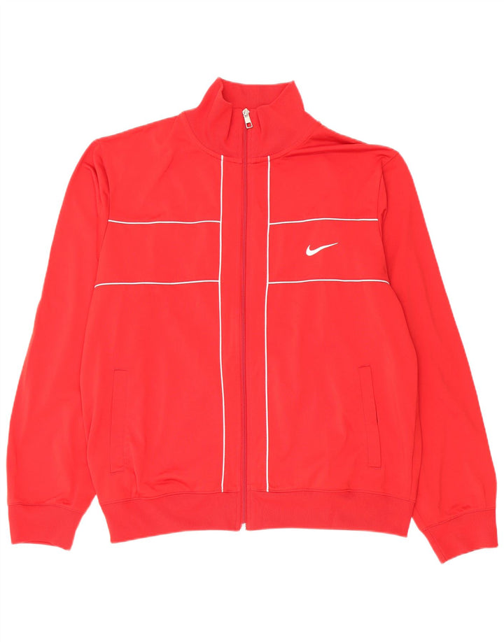 Jachetă de trening pentru bărbați Nike, poliester roșu mare