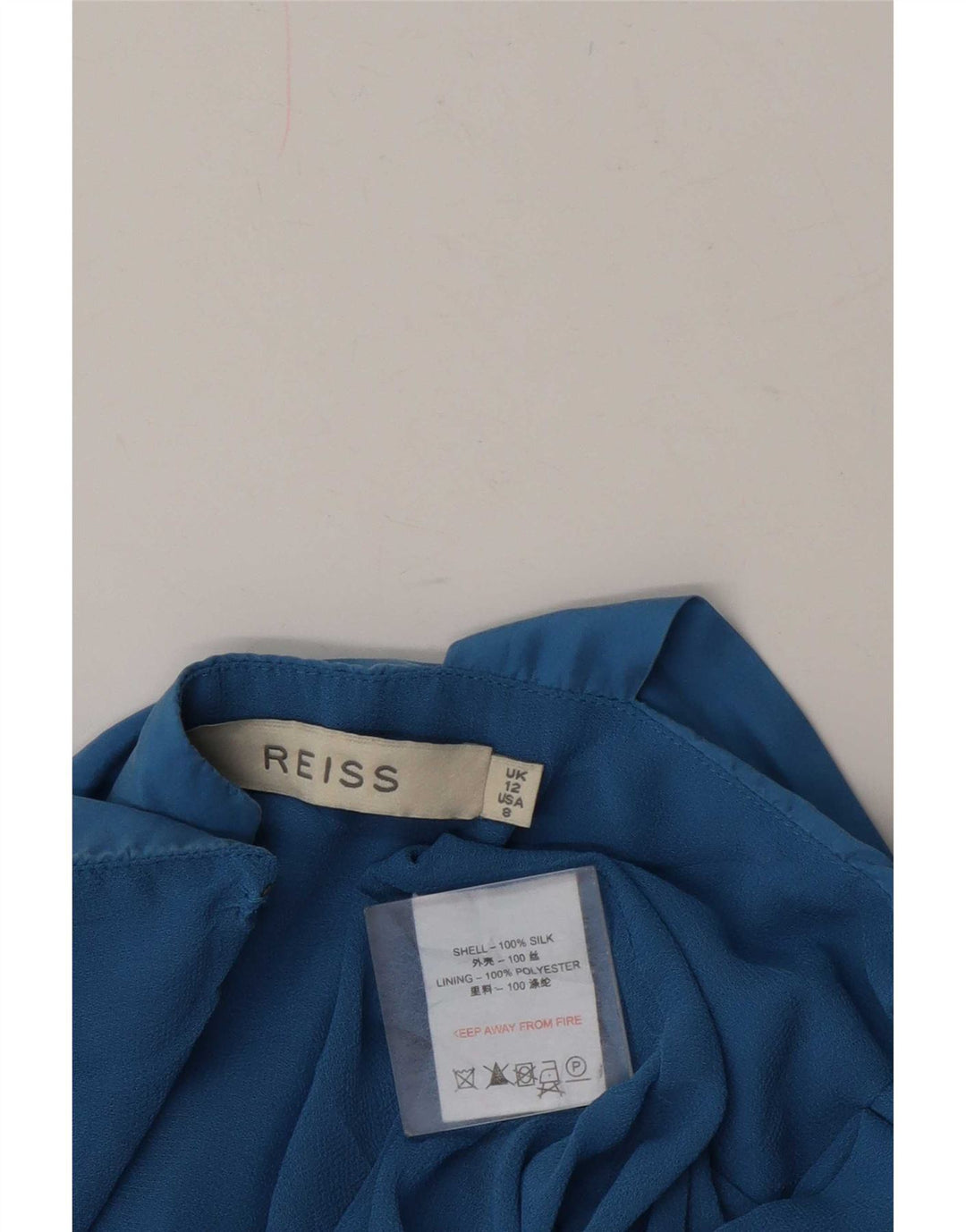 Combi pentru femei Reiss UK 12 Medium Blue Silk