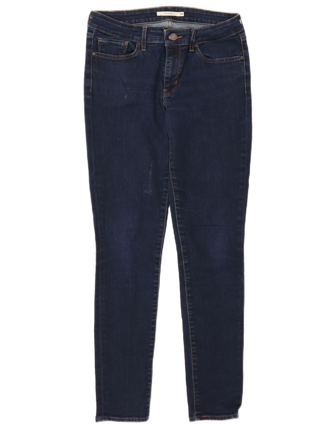 Blugi skinny de damă LEVI'S W29 L30 bumbac bleumarin