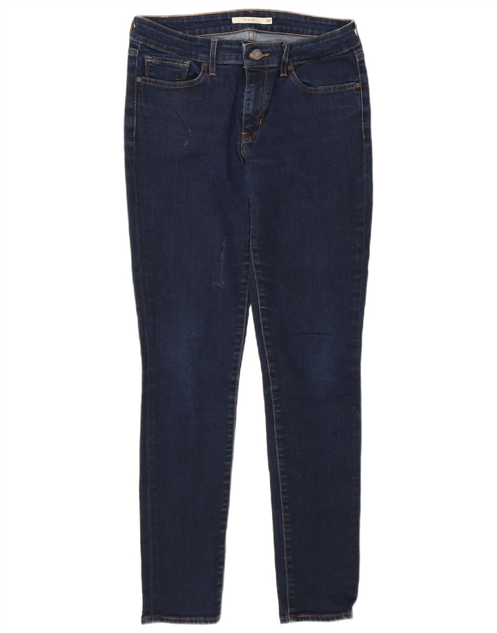 Blugi skinny de damă LEVI'S W29 L30 bumbac bleumarin