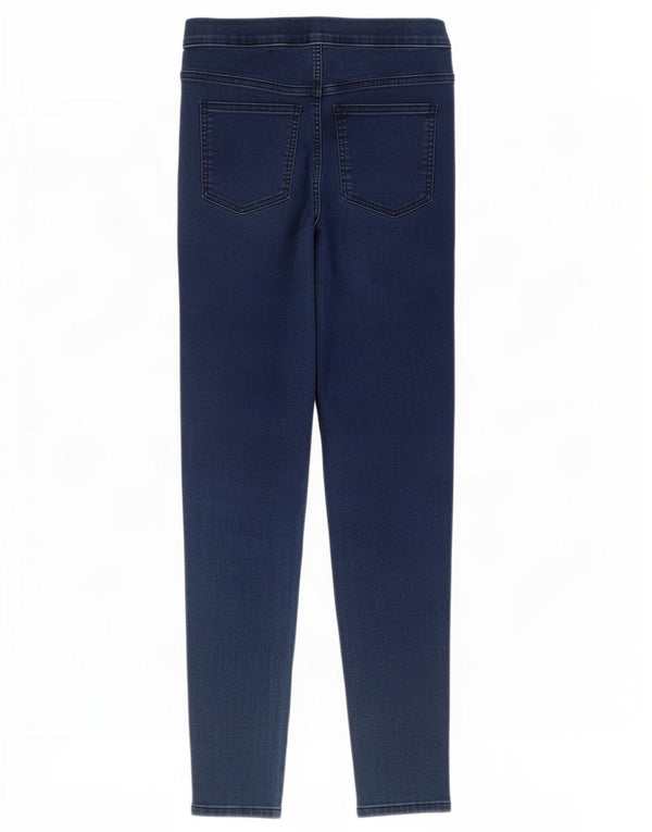Blugi jegging pentru femei Marks & Spencer UK 10 Mici W28 L28 Bumbac albastru