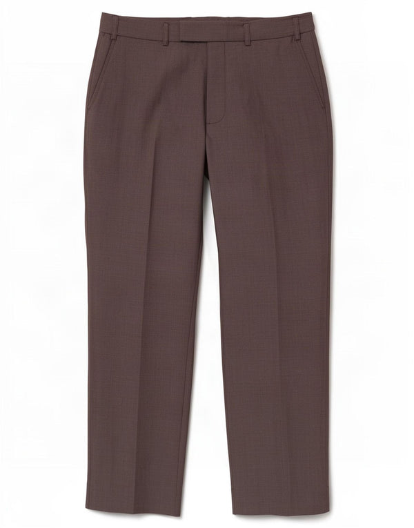 Marks & Spencer Pantaloni de costum drept autograf pentru bărbați L36 L31 Lână gri