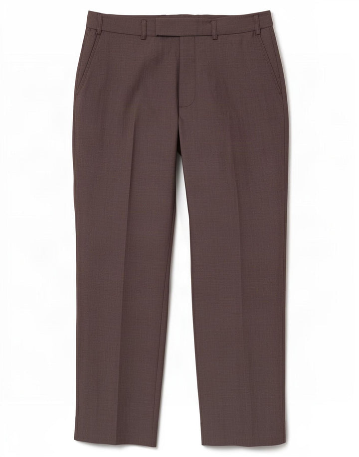 Marks & Spencer Pantaloni de costum drept autograf pentru bărbați L36 L31 Lână gri