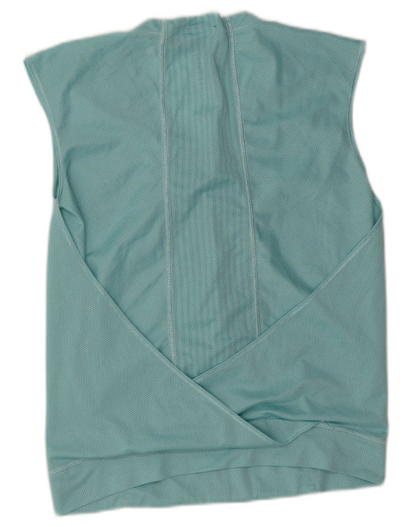 Adidas Womens Clima 365 Vest Top UK 10 Small Blue Poliester