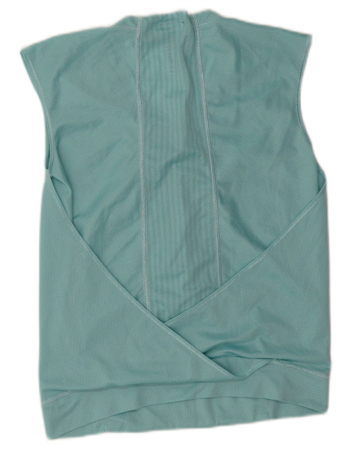 Adidas Womens Clima 365 Vest Top UK 10 Small Blue Poliester
