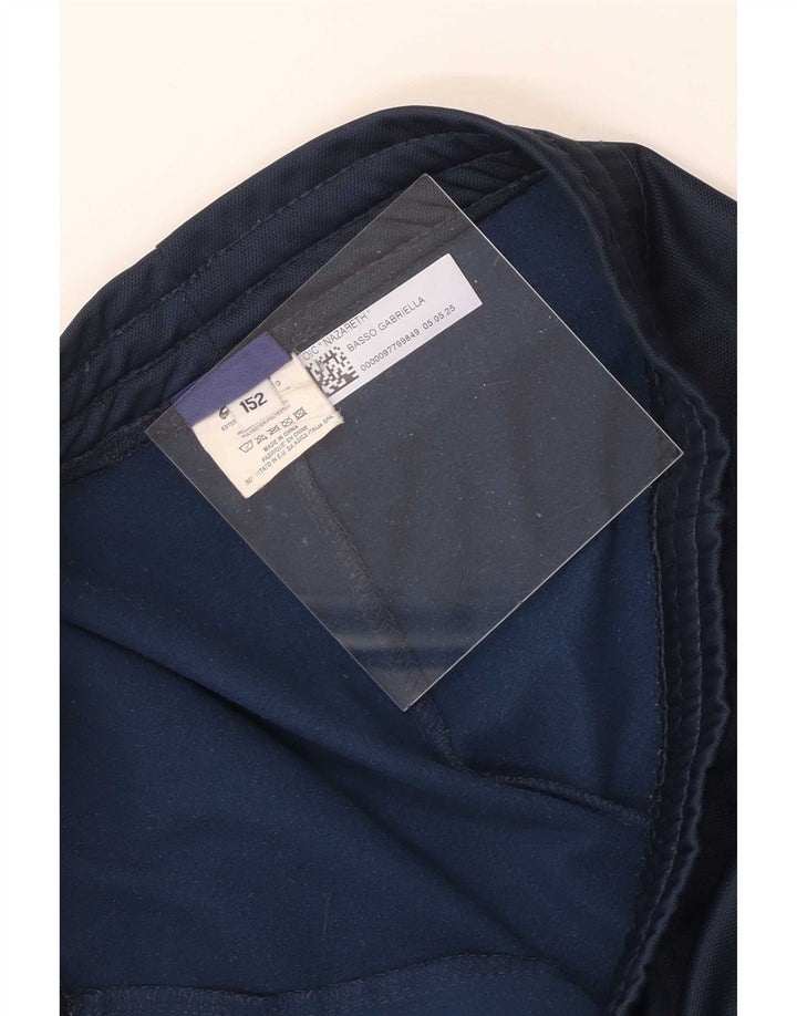 Pantaloni de trening Asics pentru baieti 11-12 ani poliester bleumarin