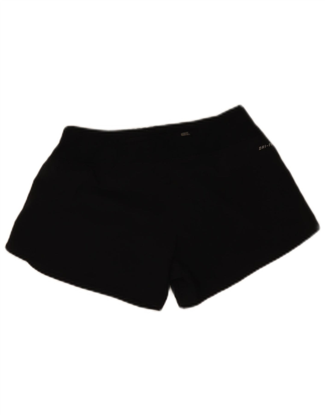 Pantaloni scurți sport Nike Dri Fit pentru femei UK 10 Small Negru Poliester