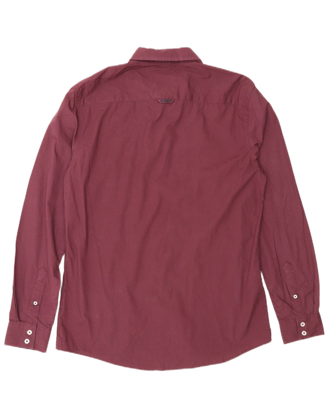Crew Clothing Cămașă Slim Fit pentru bărbați Medium Burgundy Spotted