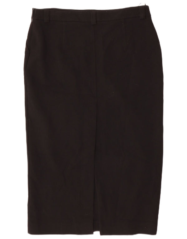 MINT VELVET Fusta creion pentru femei UK 18 XL W36 Poliester negru