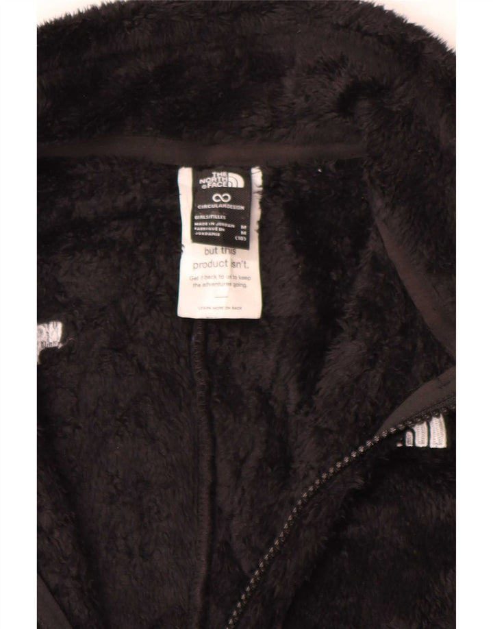Jachetă polară pentru fete The North Face 9-10 ani poliester negru mediu