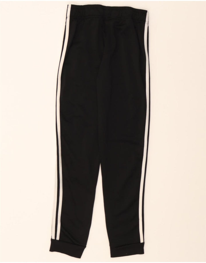 ADIDAS Boys Tracksuit Trousers Joggers 11-12 Years Black Polyester Vintage Adidas and Second-Hand Adidas from Messina Hembry 