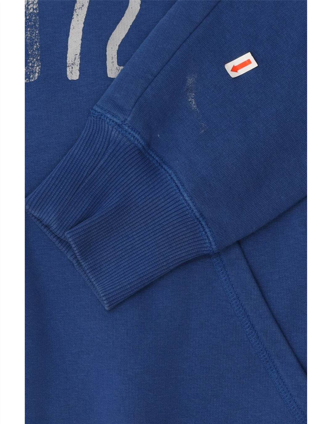 Pulover NIKE pentru bărbați cu glugă grafic, bumbac albastru mediu