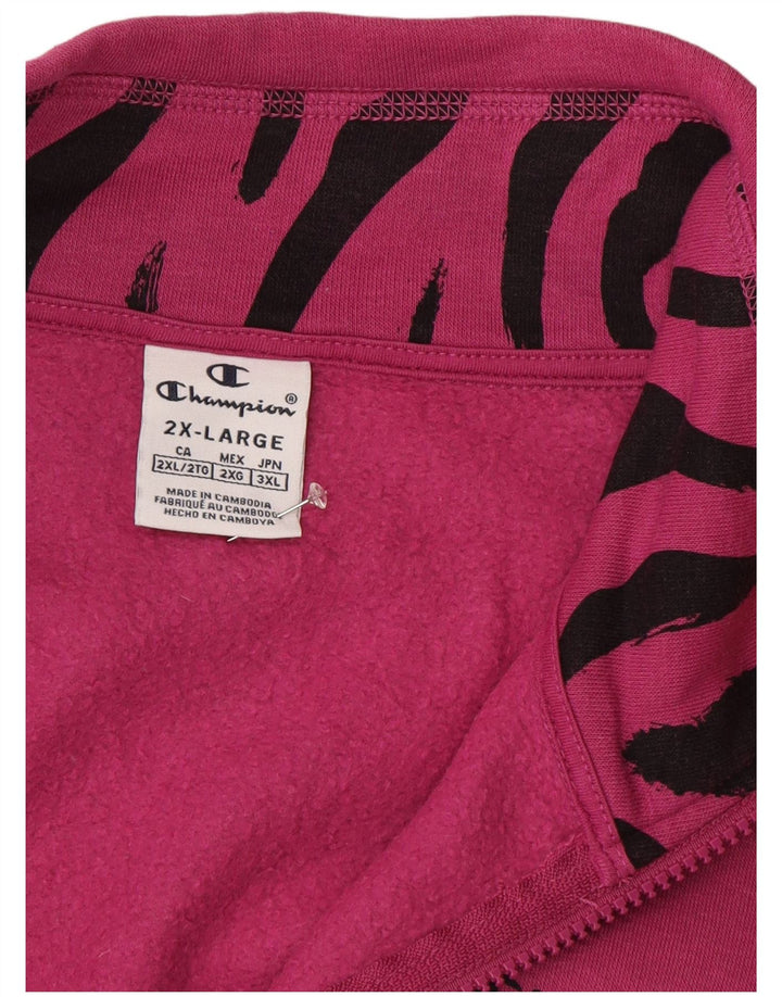 Jachetă de trening pentru femei Champion UK 20 2XL roz