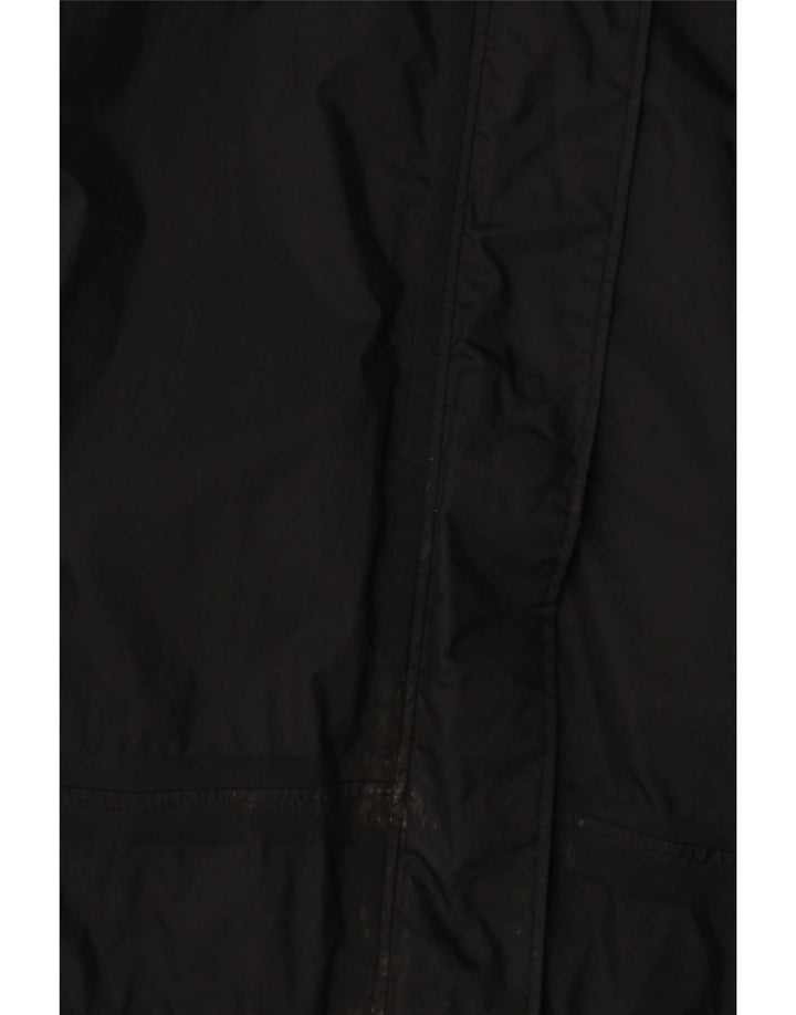 Jachetă de ploaie cu glugă Columbia Omni-Tech pentru femei UK 14 Medium Black Nylon