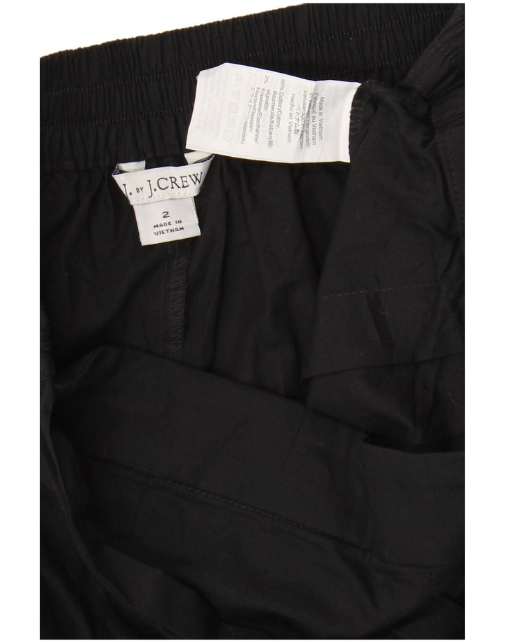 Pantaloni scurți casual pentru femei J. CREW US 2 XS W28 bumbac negru