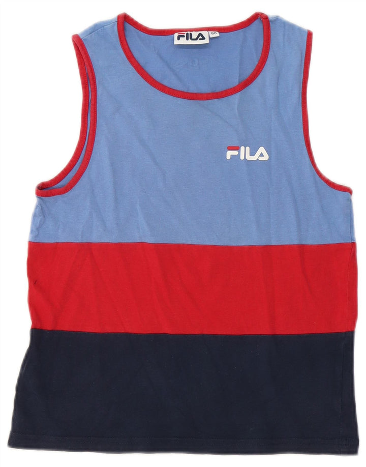 Vestă Fila Băieți Top 7-8 Ani Multicolor Colorblock