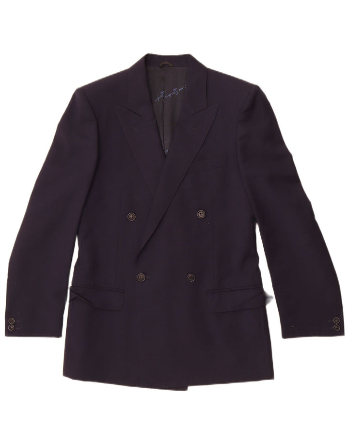 Jachetă pentru bărbați Pierre Cardin Blazer dublu-breasted UK 36 Small Bleumarin