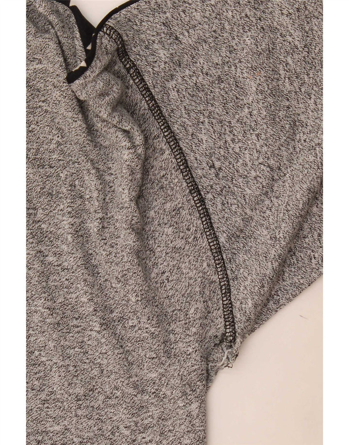 Tricou grafic pentru bărbați Arena Top mare, gri, bloc de culoare