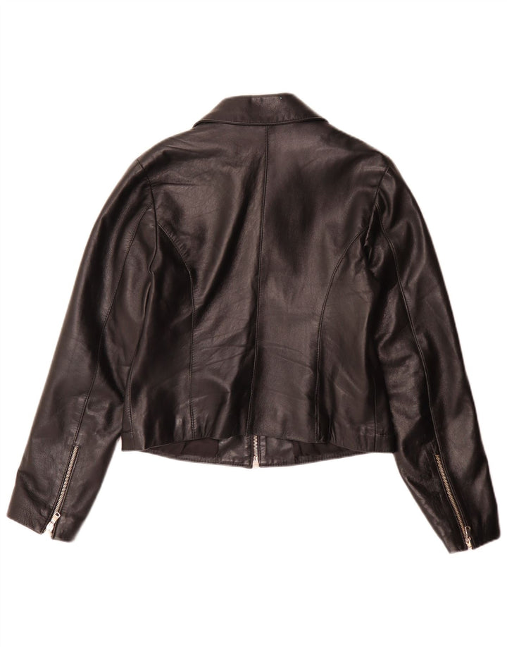 Jachetă de piele Private pentru femei IT 44 Medium Black