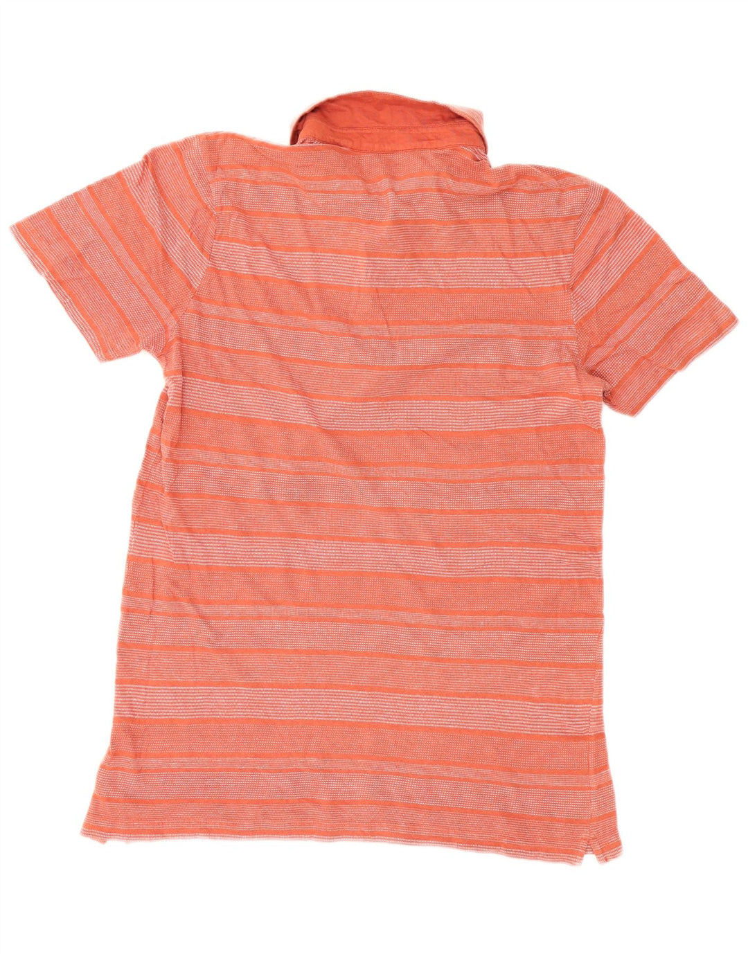 Tricou polo pentru bărbați French Connection, bumbac cu dungi portocalii