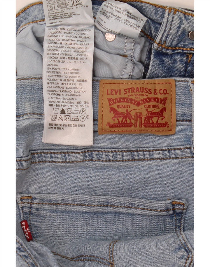 Blugi drepți modelați 314 pentru femei Levi's L32 L30 Bumbac albastru
