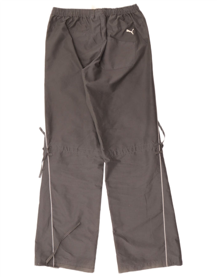 Pantaloni de trening Puma pentru femei UK 10 Small Gri Poliester