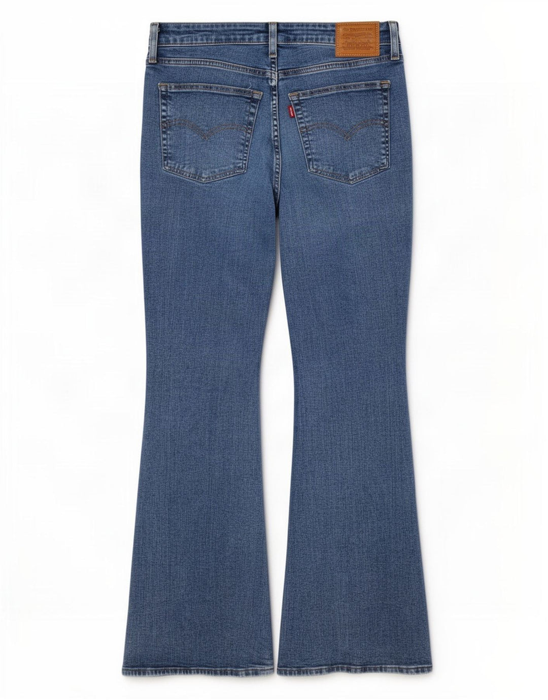 Blugi evazați Levi's 726 pentru femei W30 L30 bumbac albastru