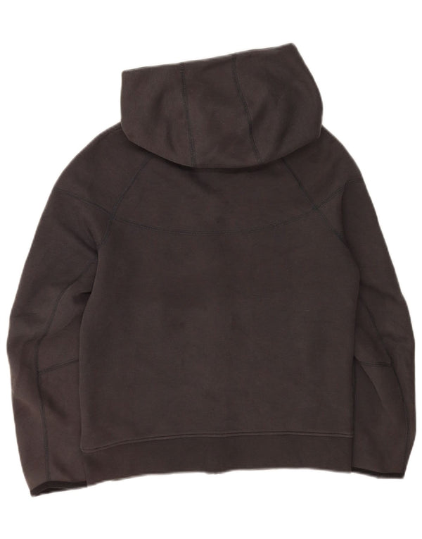 Pulover Nike pentru băieți, cu fermoar, 12-13 ani, mare, gri, bumbac