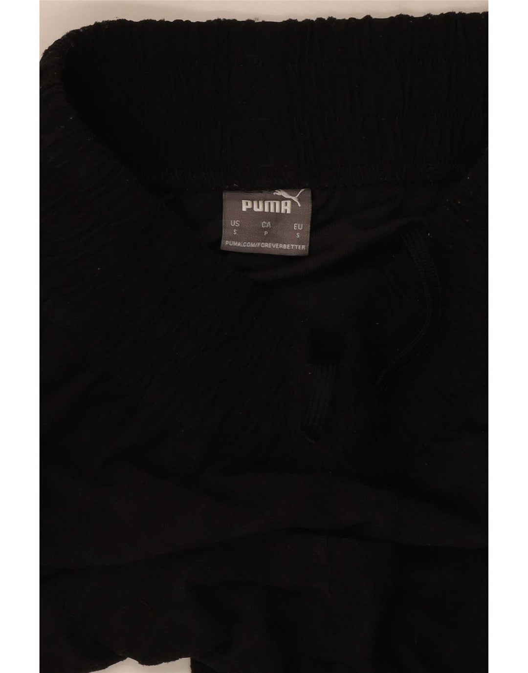 Pantaloni scurti sport Puma pentru femei UK 10 Small Negru Poliester