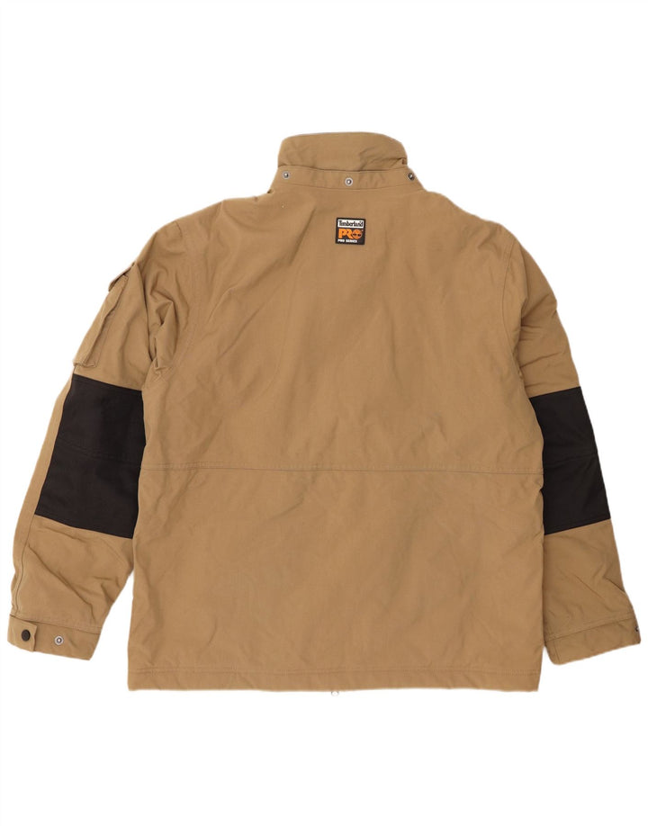 Jachetă bomber pentru bărbați Timberland UK 40, mare, bej, poliamidă color bloc