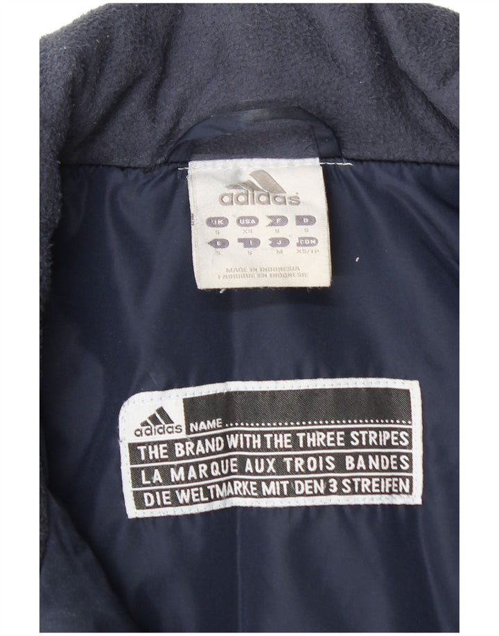 Jachetă Windbreaker ADIDAS pentru bărbați cu grafică UK 36, mică, bleumarin, color block