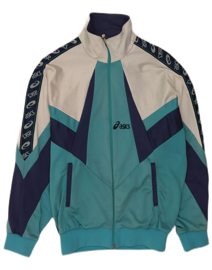 Jachetă de top pentru trening grafic Asics pentru bărbați IT 44 XS, multicoloră