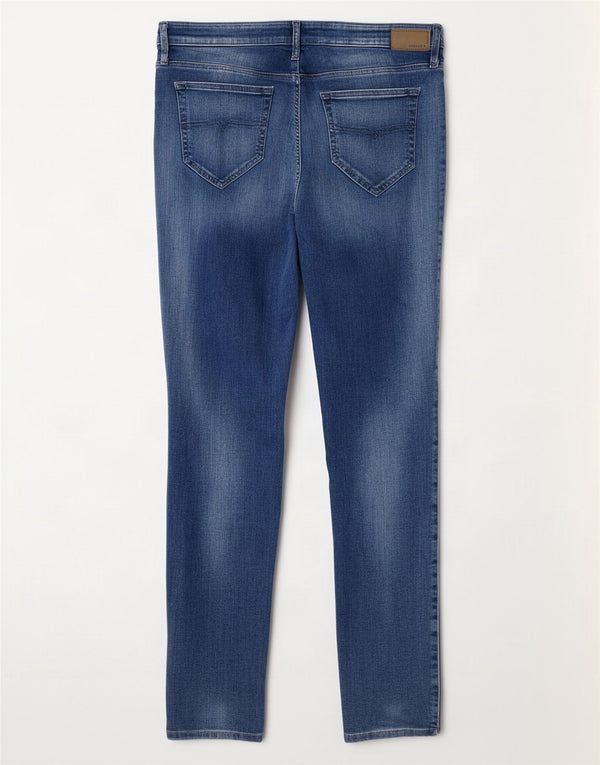 Jeans skinny subțiri și skinny cu talie obișnuită pentru femei Diesel L33 L30, bumbac albastru